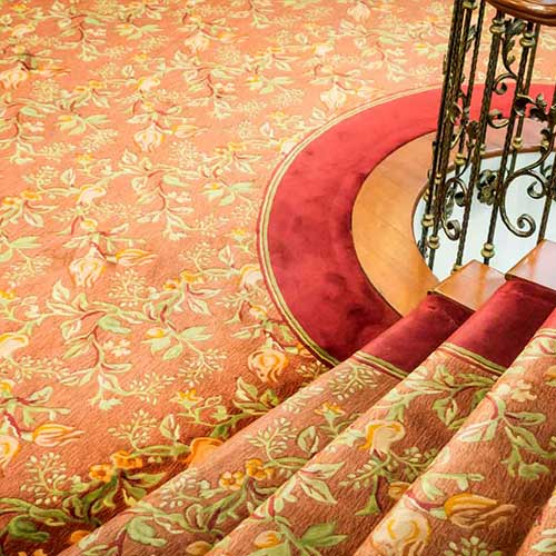 Floral Machine Tufted Carpet Design - PMCY Carpets